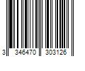 Barcode Image for UPC code 3346470303126