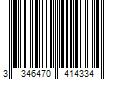 Barcode Image for UPC code 3346470414334