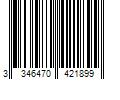 Barcode Image for UPC code 3346470421899