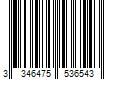 Barcode Image for UPC code 3346475536543