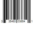 Barcode Image for UPC code 335493036541