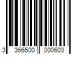 Barcode Image for UPC code 3366500000603