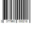 Barcode Image for UPC code 3377960000218