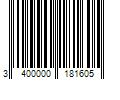 Barcode Image for UPC code 3400000181605