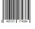 Barcode Image for UPC code 3400101174384