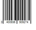 Barcode Image for UPC code 3400936909274