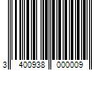 Barcode Image for UPC code 3400938000009