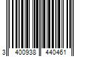 Barcode Image for UPC code 3400938440461. Product Name: 