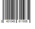 Barcode Image for UPC code 3401045611935