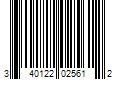 Barcode Image for UPC code 340122025612