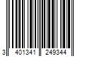 Barcode Image for UPC code 3401341249344