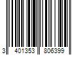 Barcode Image for UPC code 3401353806399