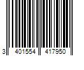 Barcode Image for UPC code 3401554417950