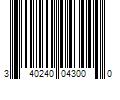 Barcode Image for UPC code 340240043000