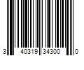 Barcode Image for UPC code 340319343000