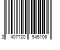 Barcode Image for UPC code 3407720545106