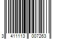 Barcode Image for UPC code 3411113007263