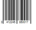 Barcode Image for UPC code 3412245850017