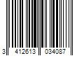 Barcode Image for UPC code 3412613034087