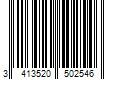 Barcode Image for UPC code 3413520502546