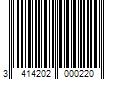 Barcode Image for UPC code 3414202000220