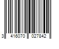 Barcode Image for UPC code 3416070027842