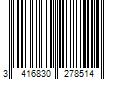 Barcode Image for UPC code 3416830278514