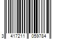 Barcode Image for UPC code 3417211059784