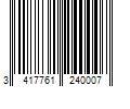 Barcode Image for UPC code 3417761240007