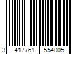 Barcode Image for UPC code 3417761554005