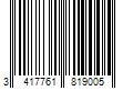 Barcode Image for UPC code 3417761819005