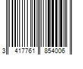 Barcode Image for UPC code 3417761854006