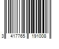 Barcode Image for UPC code 3417765191008