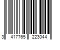 Barcode Image for UPC code 3417765223044