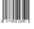 Barcode Image for UPC code 3417765223501