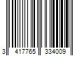 Barcode Image for UPC code 3417765334009