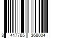 Barcode Image for UPC code 3417765368004