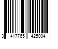 Barcode Image for UPC code 3417765425004