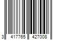 Barcode Image for UPC code 3417765427008