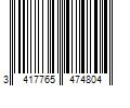 Barcode Image for UPC code 3417765474804