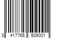 Barcode Image for UPC code 3417765509001