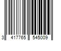 Barcode Image for UPC code 3417765545009