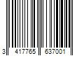 Barcode Image for UPC code 3417765637001