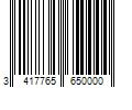 Barcode Image for UPC code 3417765650000