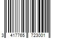 Barcode Image for UPC code 3417765723001