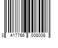 Barcode Image for UPC code 3417766008008