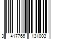 Barcode Image for UPC code 3417766131003