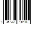 Barcode Image for UPC code 3417766142009