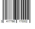 Barcode Image for UPC code 3417766170002