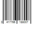 Barcode Image for UPC code 3417766188007